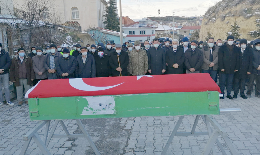 Kore gazisi dualarla uğurlandı