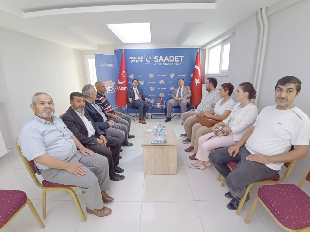 İYİ Partiden Saadet Partisine Ziyaret