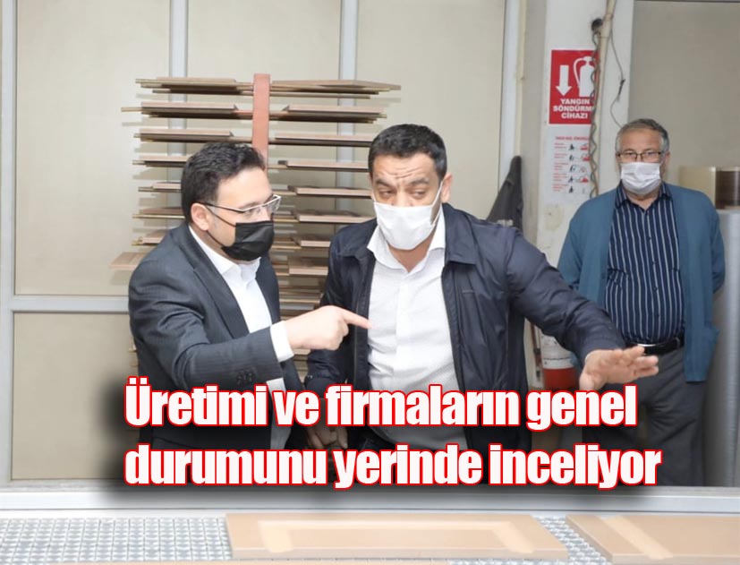 Vali Gökmen Çiçek Firma Ziyaretleri Gerçekleştirdi