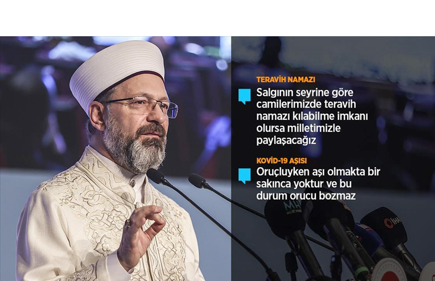 Teravih namazı evde kılınacak