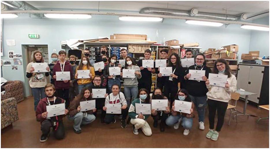 Afyon Lisesi Öğrencileri Estonya’da Ülkemizi temsil ettiler