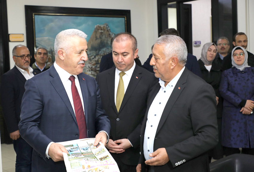 Arslan'dan Zeybek Başkan'a ziyaret