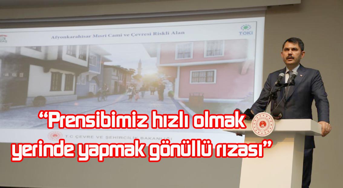 BAKAN KURUM NET KONUŞTU: