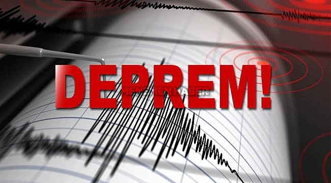 İLİMİZDE DEPREM