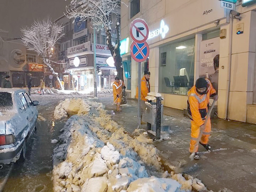 Başkan'dan ekiplere teşekkür