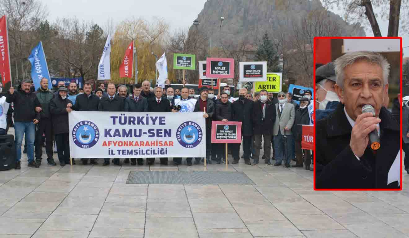 'Memurlarımız göstermelik zamlardan bıkmış durumdadır'