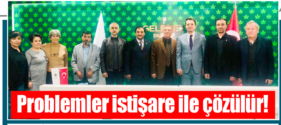 Saadet Partisinden Gelecek Partisine ziyaret