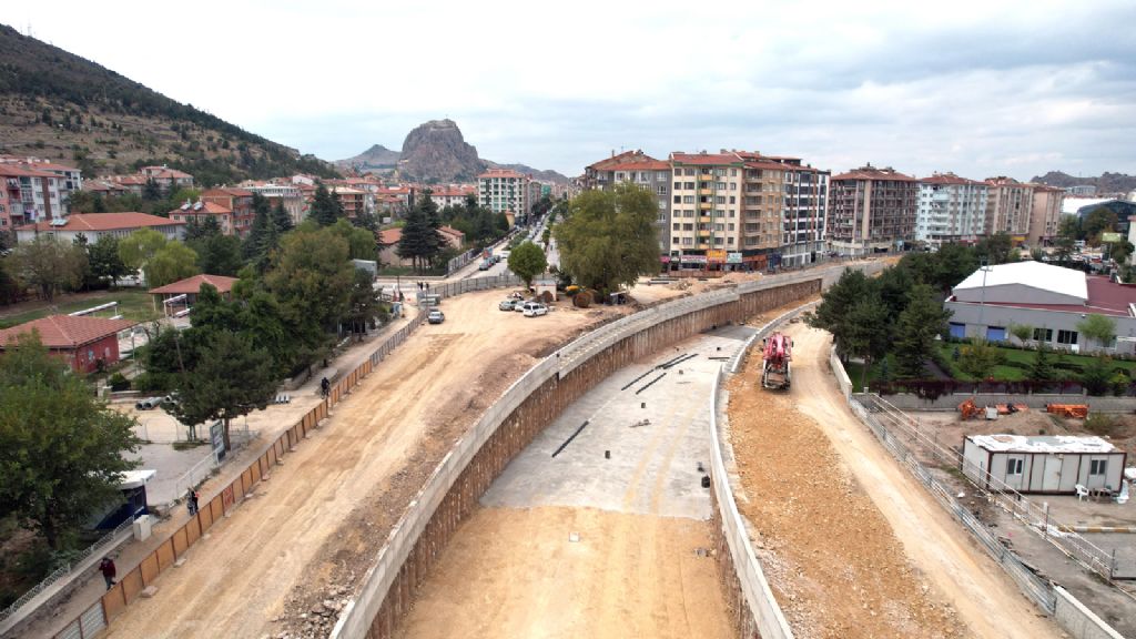 Karayolları alt geçidinin yüzde 70’i tamam