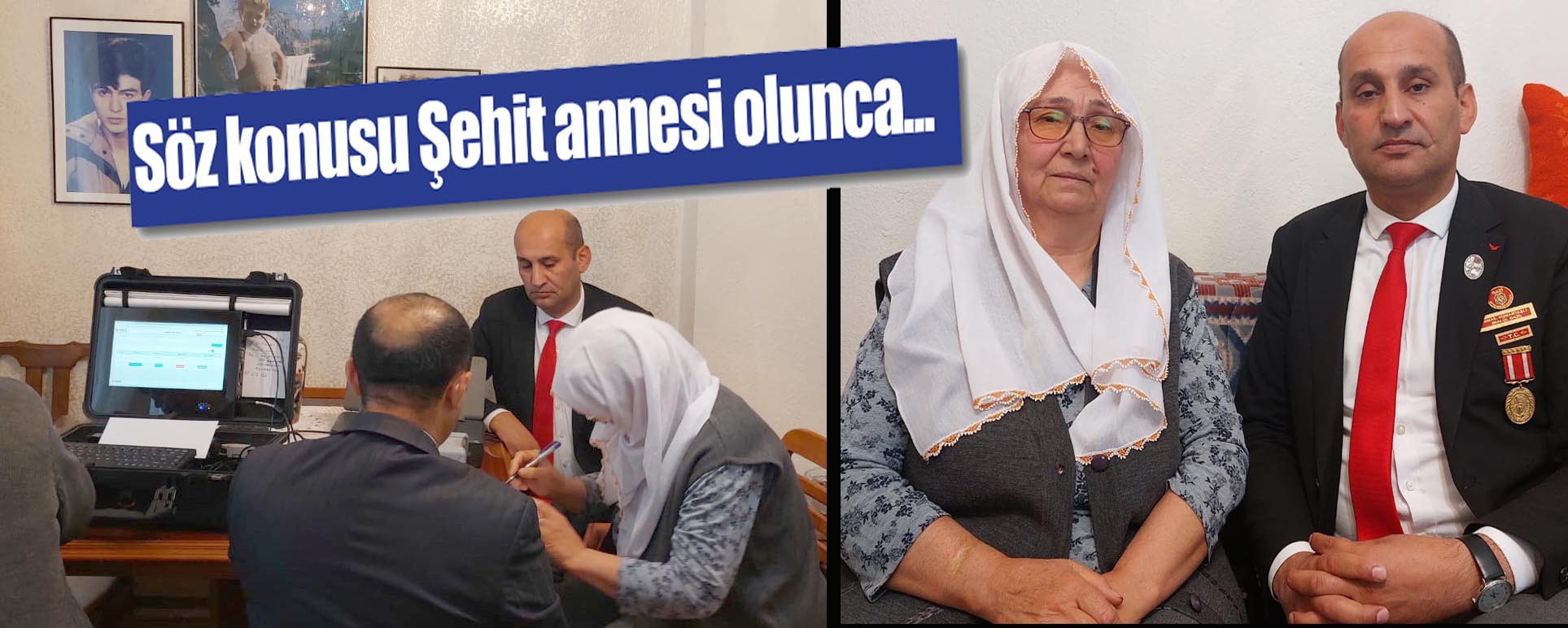 Devlet Şehit Annesinin hizmetine koştu