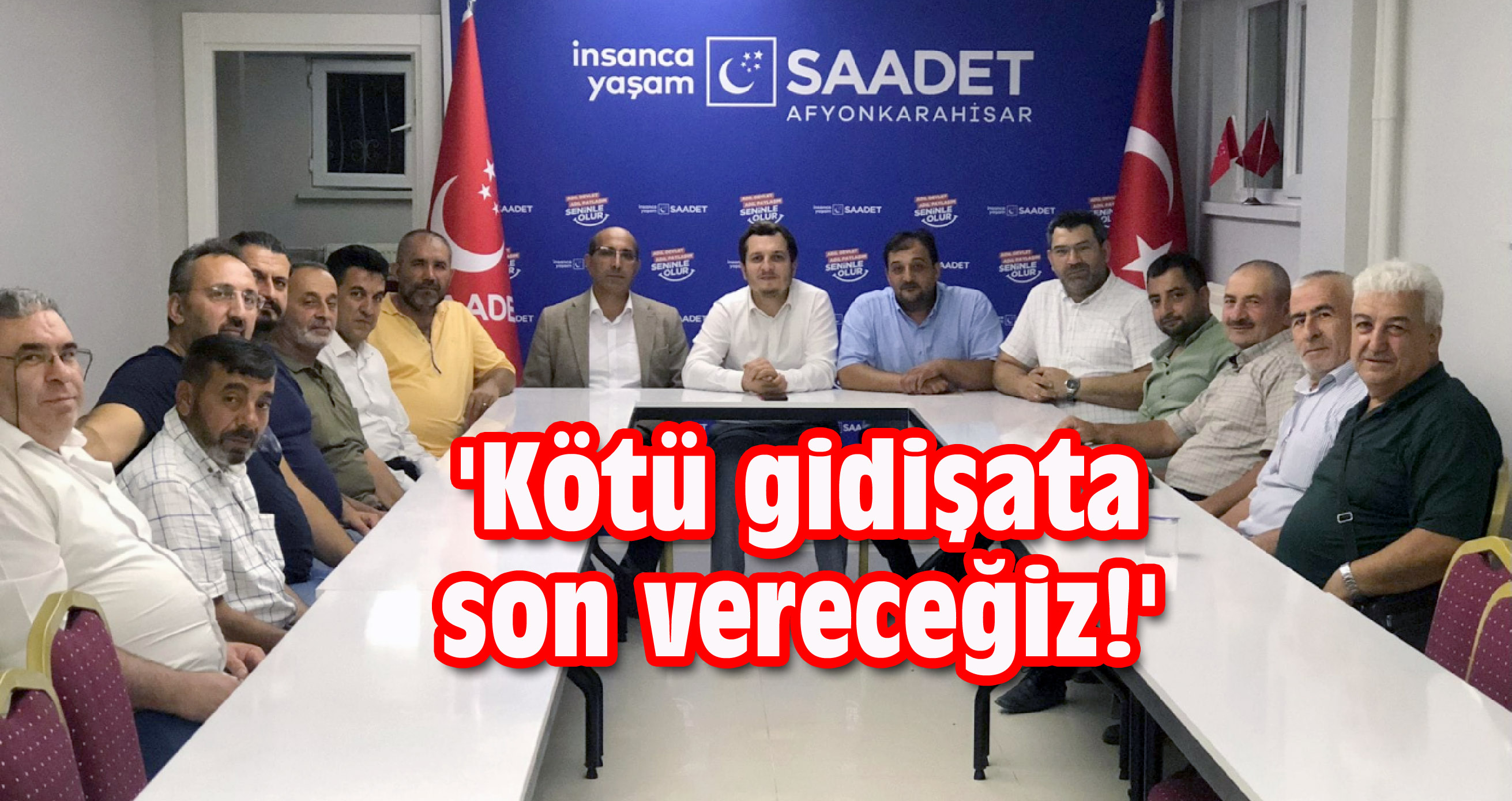 SP'de ilçede ilk yönetim toplantısı