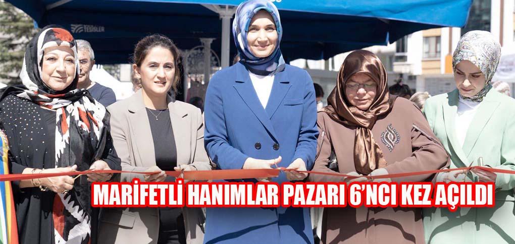 Marifetli hanımlar hünerlerini sergiliyor