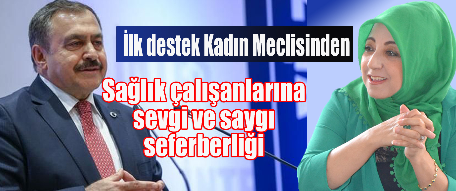 Sağlık çalışanlarımızın yanındayız