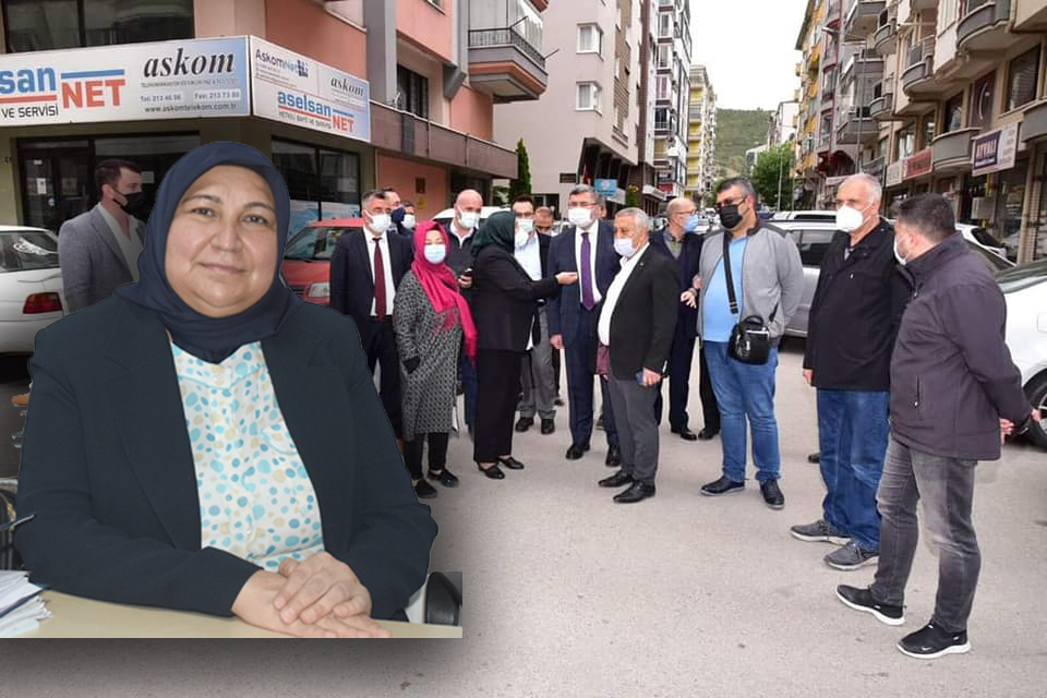 Neşe muhtar, mahalleyi evi gibi görüyor