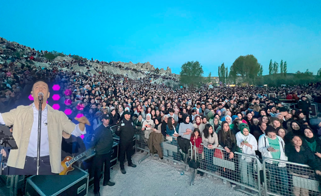 Oğuzhan Koç ilimizde konser verdi