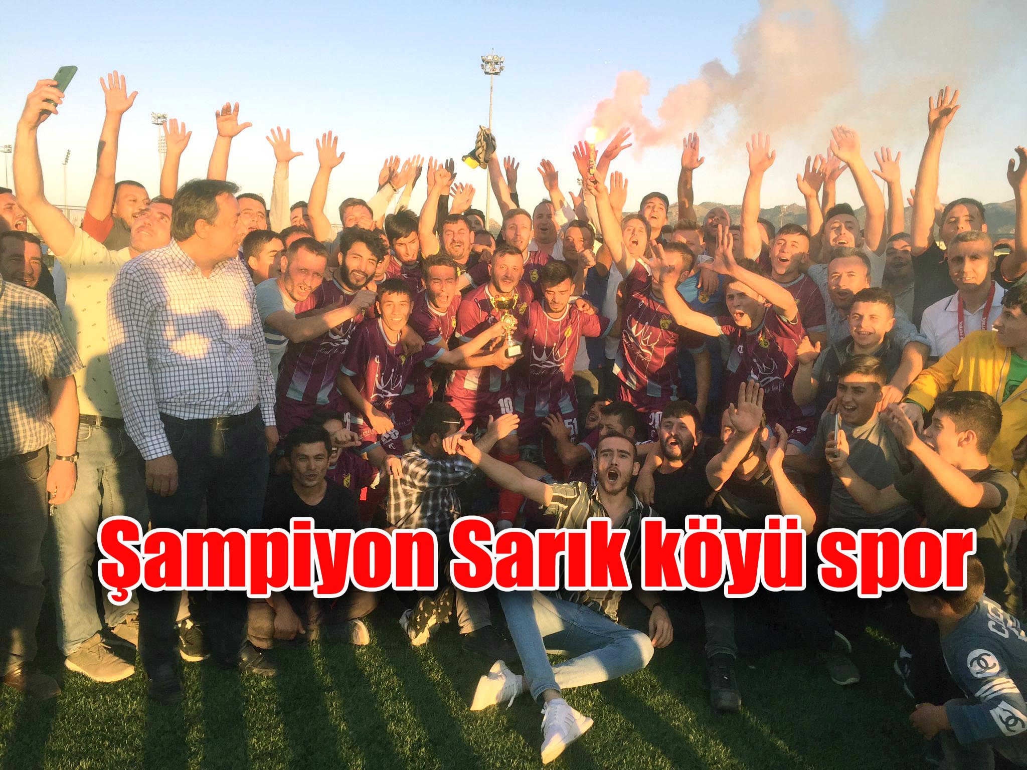 Sarık köyü spor 1. amatör lig'te