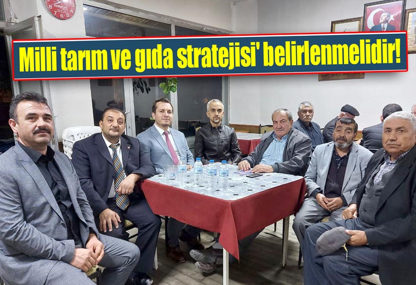 Saadet Partisi vatandaşı dinliyor