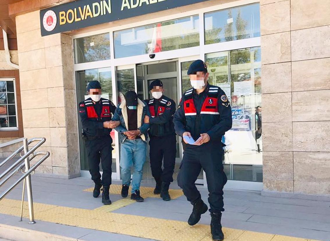 Suç makinesi Jandarma’dan kaçamadı