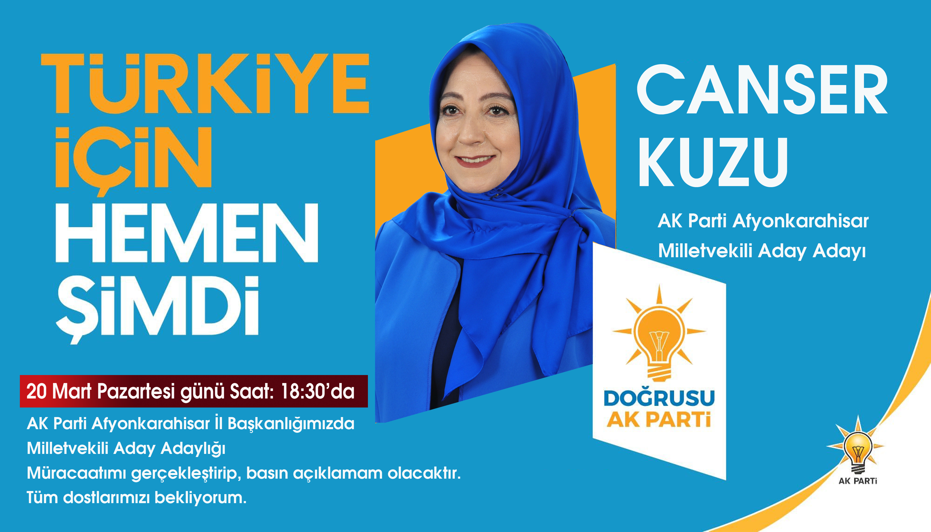 Kuzu yeniden aday adayı