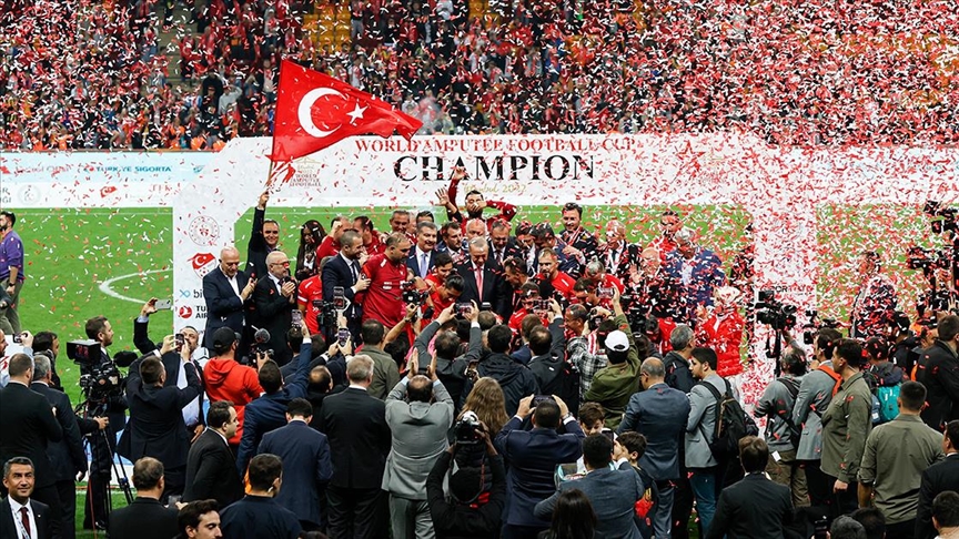 Ampute Futbol Milli Takımı'ndan tarihi zafer