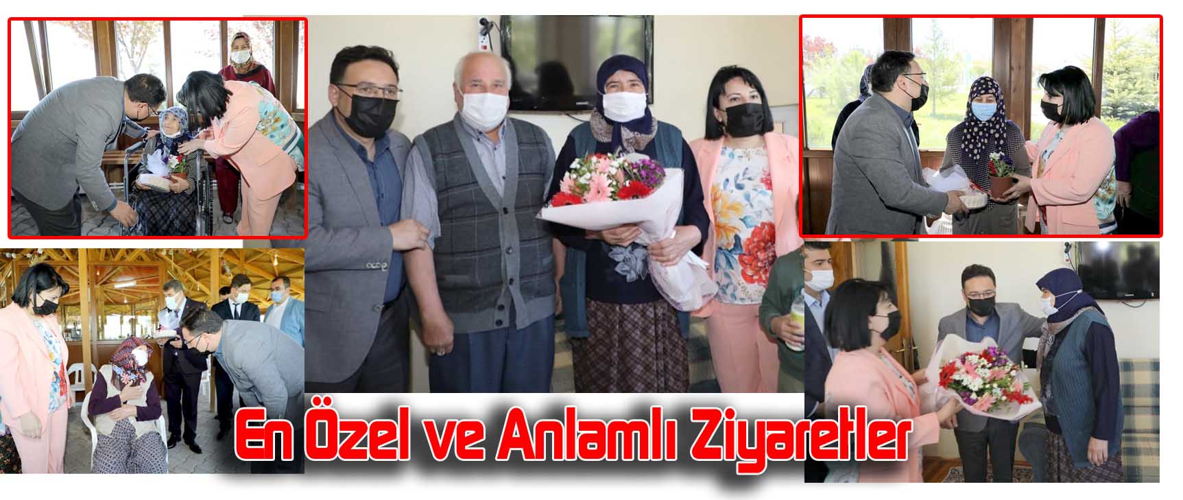 Vali Çiçek ve eşinden Anneler Günü ziyareti