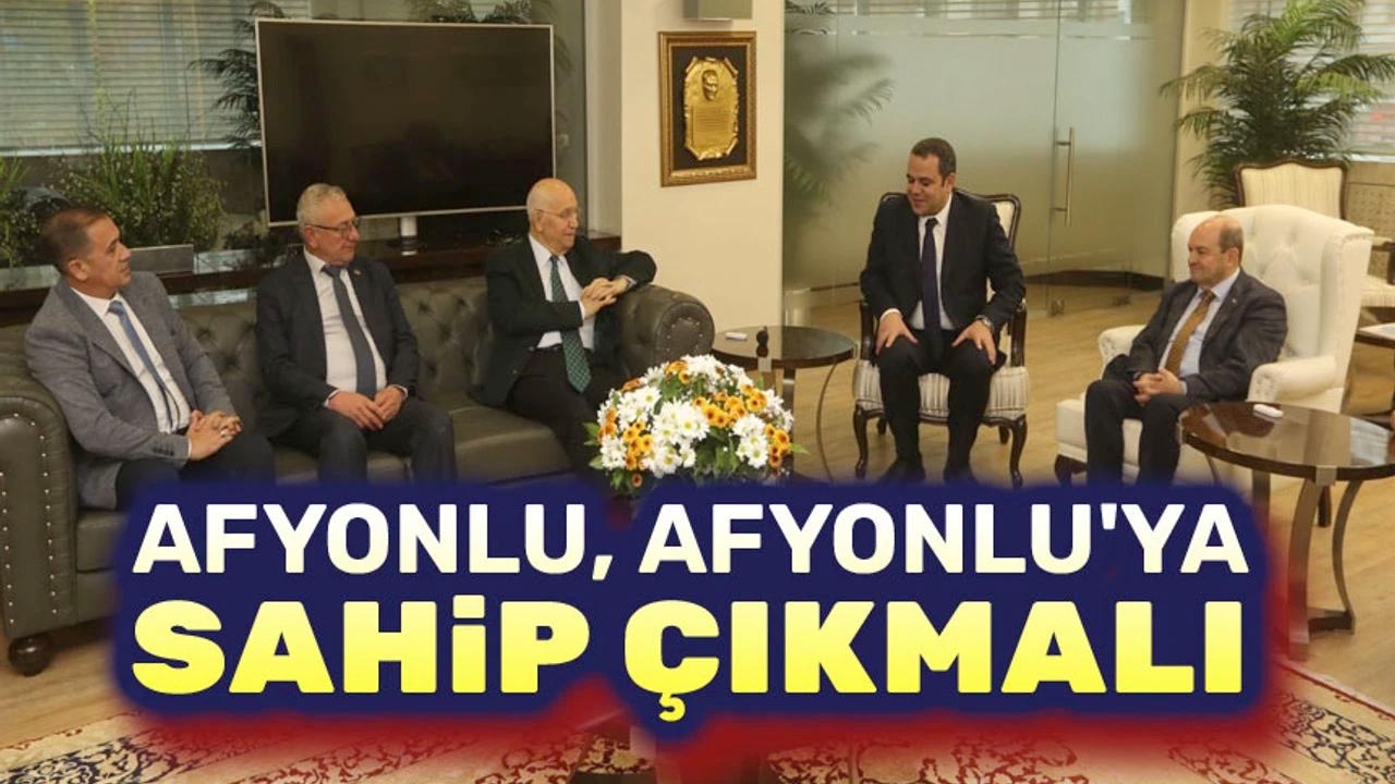 Afyonlu, Afyonlu'ya sahip çıkmalı!..