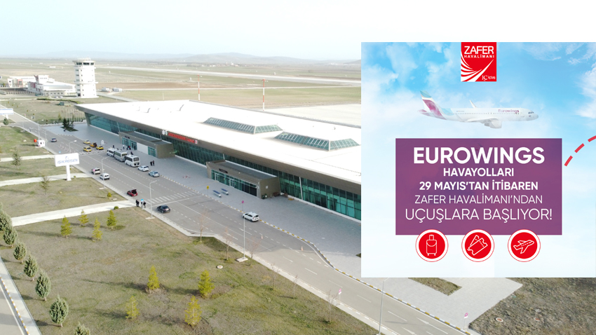 Eurowings Airlines, Zafer’den seferlerine başlıyor